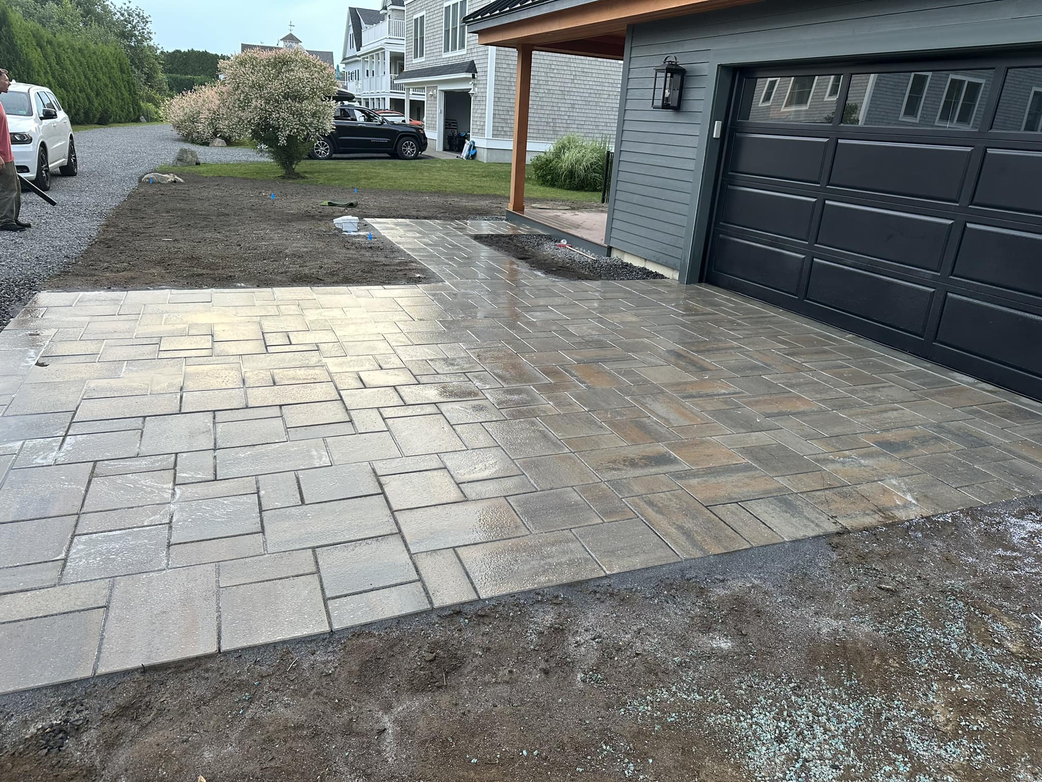 Lawn care work example 6